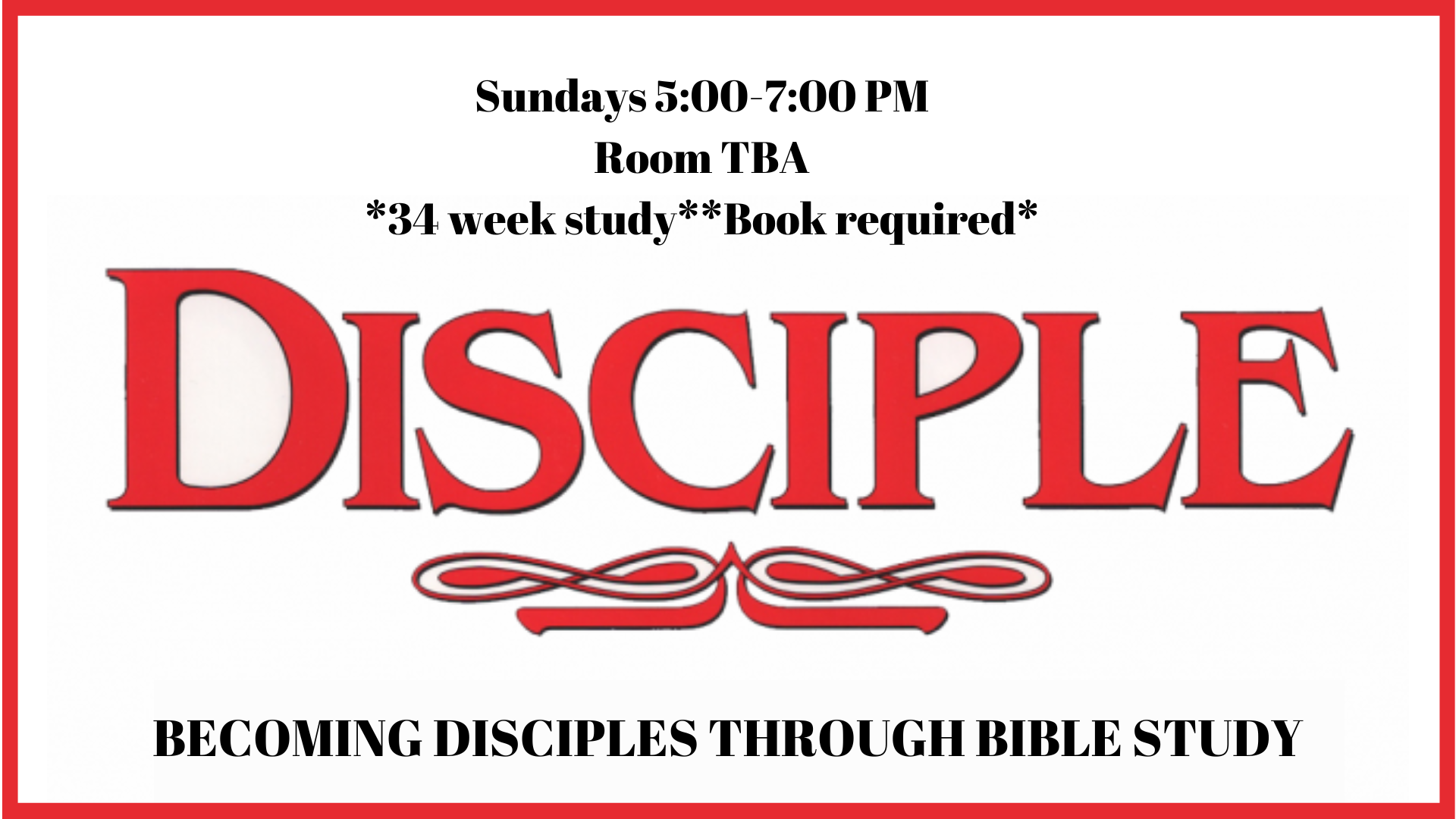 Disciple Bible Studies